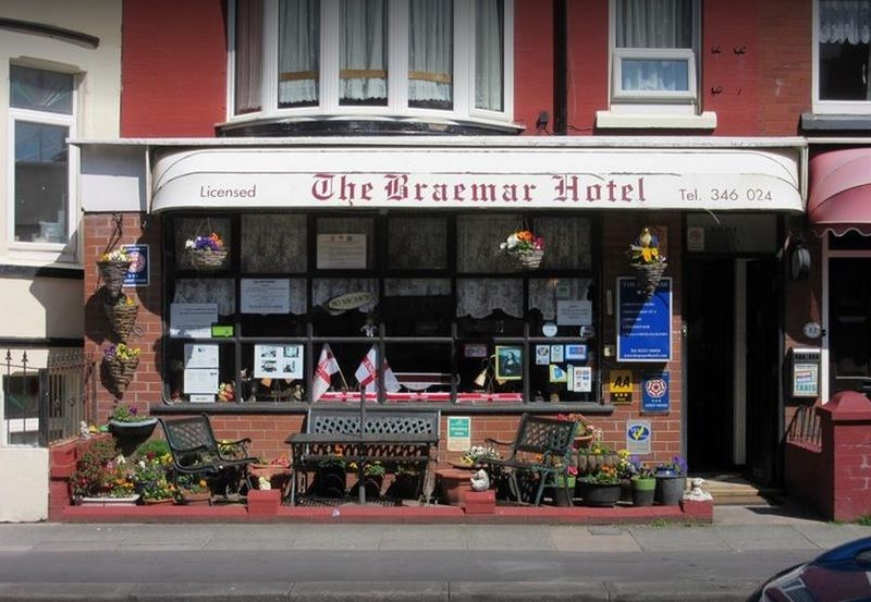 Apartmán The Braemar Blackpool Exteriér fotografie